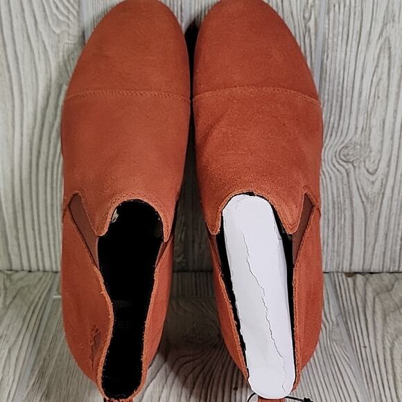 Sorel Evie Pull On Suede Leather Waterproof Ankle Boots Womens Size 9.5 NEW - Picture 7 of 12